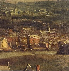 Vue de Cork, 1780 (détail)